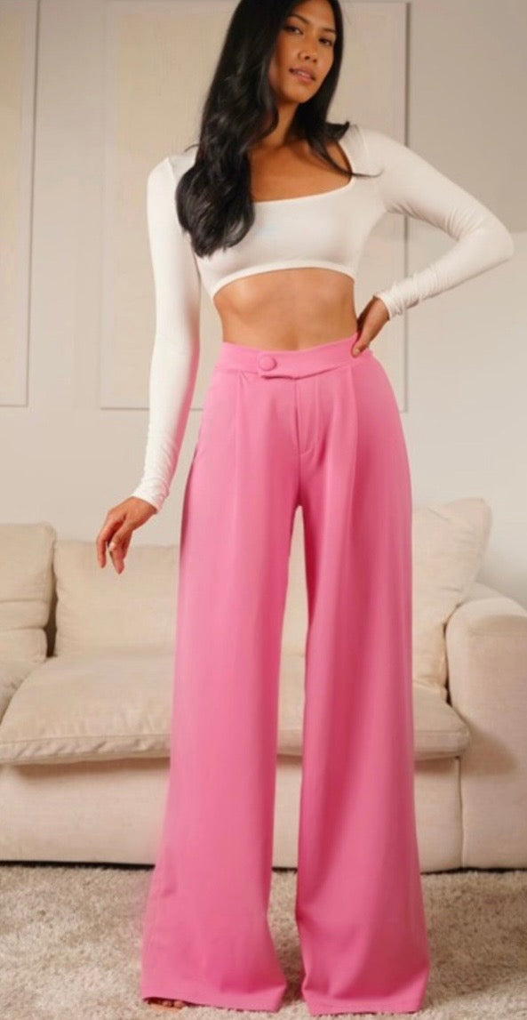 Laura Trousers in Pink