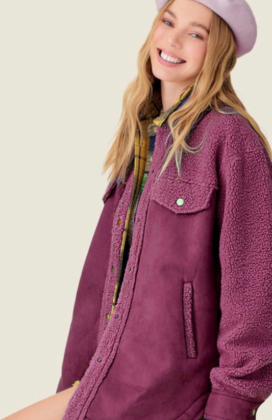 Emily Jacket in Purple